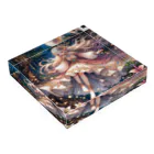 Sesilionの星の精霊の夜舞 Dance of the Star Spirit Acrylic Block :placed flat