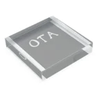 otaaa08のOTA Acrylic Block :placed flat