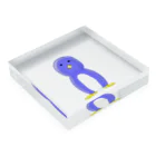 yuruyuruのぺんぎん。グッズ Acrylic Block :placed flat