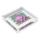 nvnのカバさん Acrylic Block :placed flat