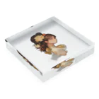 Antiqueの白薔薇 Acrylic Block :placed flat