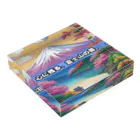 日本の文化/自然の奇跡コレクションの【富士山】日本の文化遺産/自然の奇跡コレクション Acrylic Block :placed flat