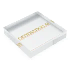 garireoのGeneration AI Acrylic Block :placed flat