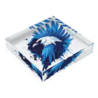 Megurimeguの青い鳥 Acrylic Block :placed flat