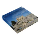 世界建築巡りのギリシャグッズ Acrylic Block :placed flat