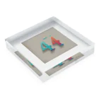 かもかもショップの４４ Acrylic Block :placed flat