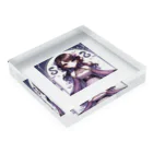 toko-tenのへびつかい座 Acrylic Block :placed flat