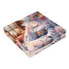 四神-Four Gods- Official SHOPの『White Tiger（ of the West）』 白虎 Acrylic Block :placed flat