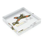 NYAO_AVIATIONの中島 四式戦 疾風 Ki-84 HAYATE 飛行第73戦隊機 グッズ Acrylic Block :placed flat