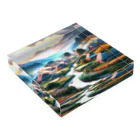 すずらん24の古き良き日本の情景 Acrylic Block :placed flat