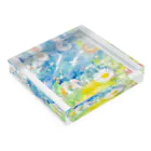 kuu_kaスマホケースの夢を描く Acrylic Block :placed flat