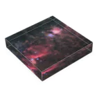 S204_Nanaのオリオン大星雲と馬頭星雲 Acrylic Block :placed flat