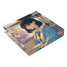 歌を聴く乙女の歌を聴く乙女　-tomoe- Acrylic Block :placed flat