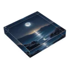 ウェブエンパイアのSea of Fantasia(海洋の幻想） Acrylic Block :placed flat