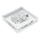 OFAFOのBudda/ブッダ Acrylic Block :placed flat