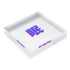 hayato0402の眠い気持ちを分かりやすく Acrylic Block :placed flat