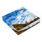 kudo1234の空 Acrylic Block :placed flat