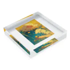 AQUAMETAVERSEの昼寝　なでしこ1478 Acrylic Block :placed flat