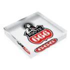 提供 tshopのROUTE 666 Acrylic Block :placed flat