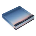 yachin15000pの地上と空 Acrylic Block :placed flat