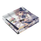 HKG Storeのゲーム女子 Acrylic Block :placed flat