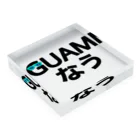 No5No5のGUAMなう Acrylic Block :placed flat