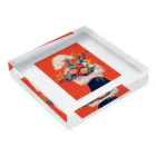 AQUAMETAVERSEの花束をあなたに　Hime  2530 Acrylic Block :placed flat