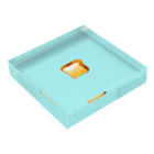 蕗子のbread Acrylic Block :placed flat