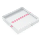 tatuo999のいつも側にいるよ Acrylic Block :placed flat