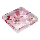 CHERRYSvillageの🌸胡桃愛夢🌸 Acrylic Block :placed flat