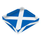 お絵かき屋さんのスコットランドの国旗 アクリルブロックの平置き