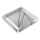 malxileの左官の壁　SLASH Acrylic Block :placed flat