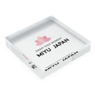 Miyu_japanのmiyu_japan Acrylic Block :placed flat