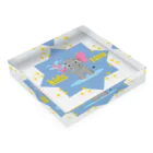 kanoh_artの「Kids zoneキッズゾーン」コレクション Acrylic Block :placed flat