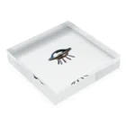 8890のUFO メタル Acrylic Block :placed flat