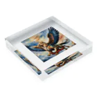 nkbg50のモンスターシリーズ（リアル）：Gryphon Acrylic Block :placed flat