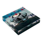 Old's GothicPassion Shopのあの夏に帰ろう Acrylic Block :placed flat