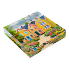 HOSHI-TANEKO🌠の✨お気に入りのサマーハウス🏠💕 Acrylic Block :placed flat