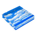 夏のどんぶり(ドンブリ)　ブラザーズ【ドンブラ】の海と空 Acrylic Block :placed flat