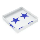 アメリカンベース の星　グッズ　STAR Acrylic Block :placed flat