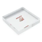 Kazumaのショップの奮闘中のAIロボット Acrylic Block :placed flat