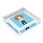 きーたんのきーたん Acrylic Block :placed flat