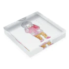 Eri Yamauchiのあんかんべ Acrylic Block :placed flat