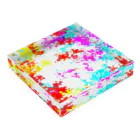 和の色彩 -wa_no_iroiro-のCoral reef Acrylic Block :placed flat