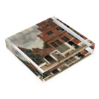 Art Baseの小路 / フェルメール (View of Houses in Delft (The little Street) 1658) Acrylic Block :placed flat