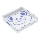 くまさんしょっぷ🐻のいきてるくま🐻 Acrylic Block :placed flat