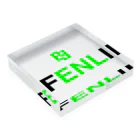 5ASwagsのFENLI Acrylic Block :placed flat