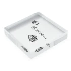 serimakiの将棋　銀が泣いている Acrylic Block :placed flat