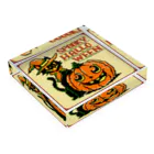 ととまめのヴィンテージハロウィン風ドット Acrylic Block :placed flat