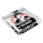 xpのStop the basic rights of the people(国民の基本的な権利を停止) Acrylic Block :placed flat